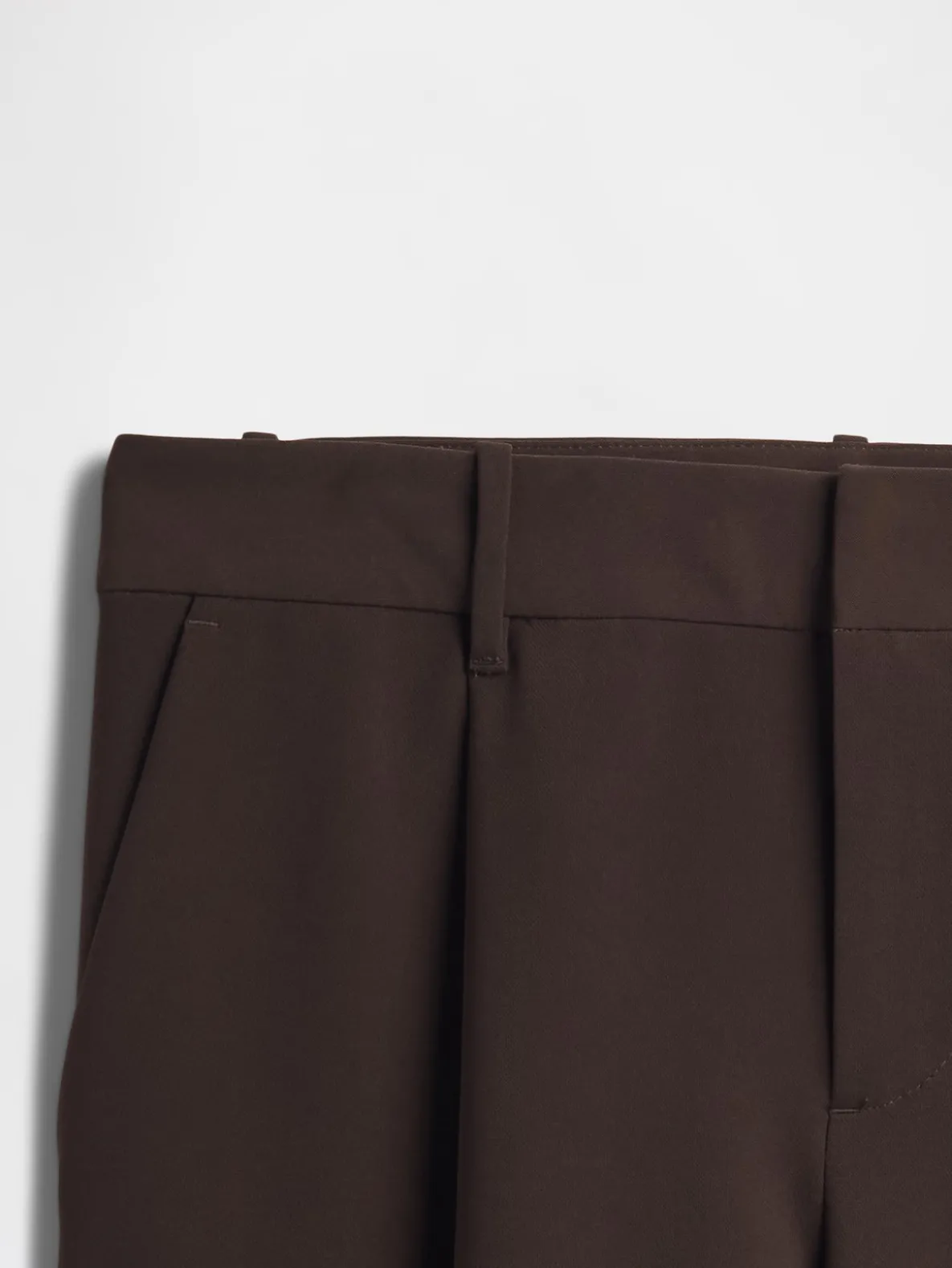 365 Low Rise Pleated Wide-Leg Trousers