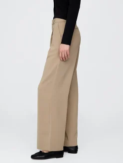 365 Low Rise Pleated Wide-Leg Trousers