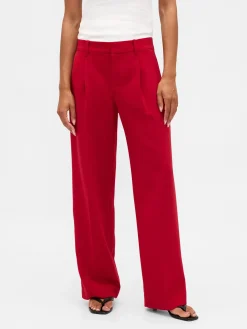 365 Low Rise Pleated Wide-Leg Trousers