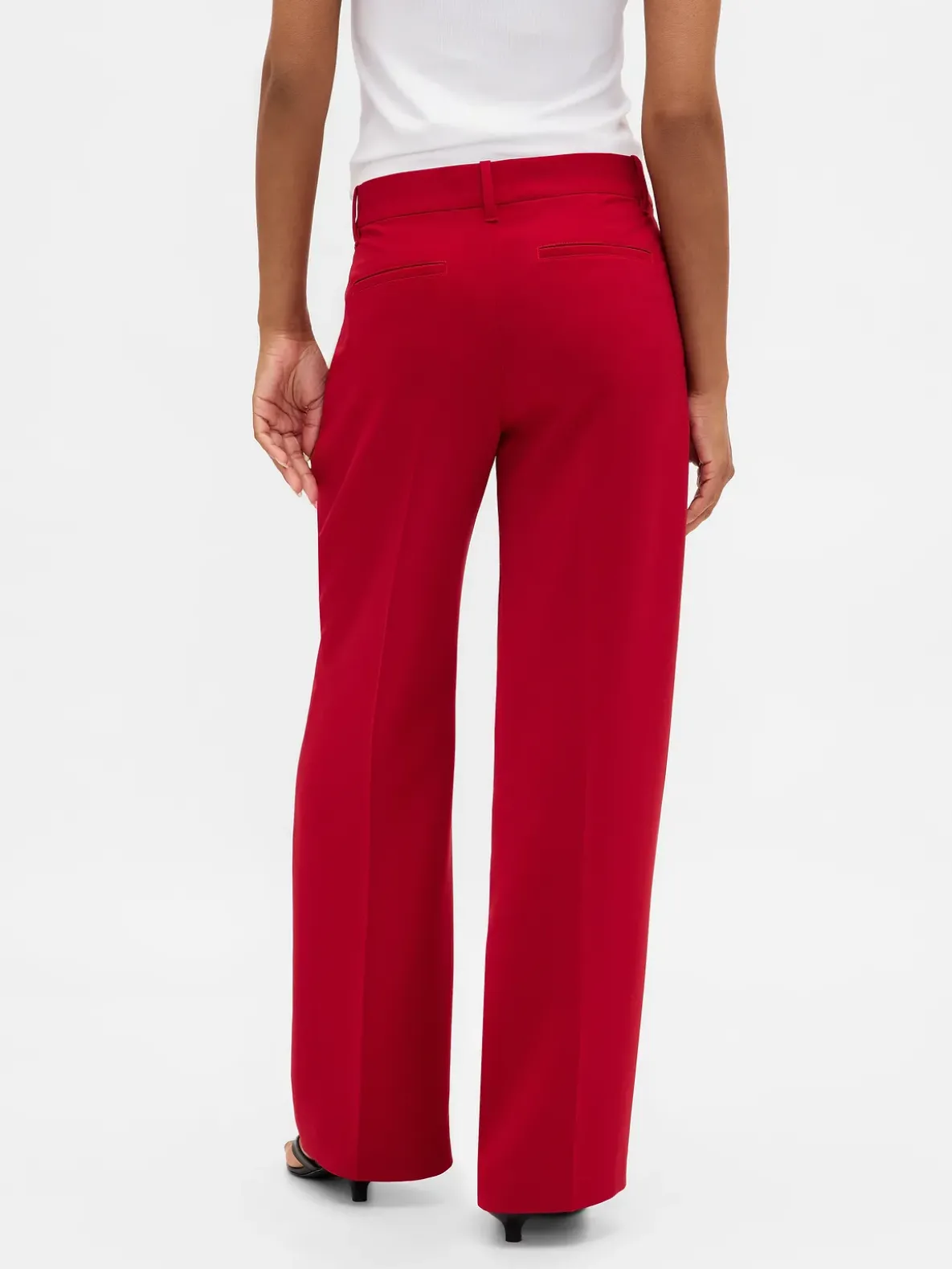 365 Low Rise Pleated Wide-Leg Trousers