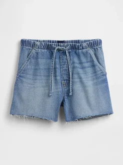 3.5” Low Slung Easy Denim Shorts