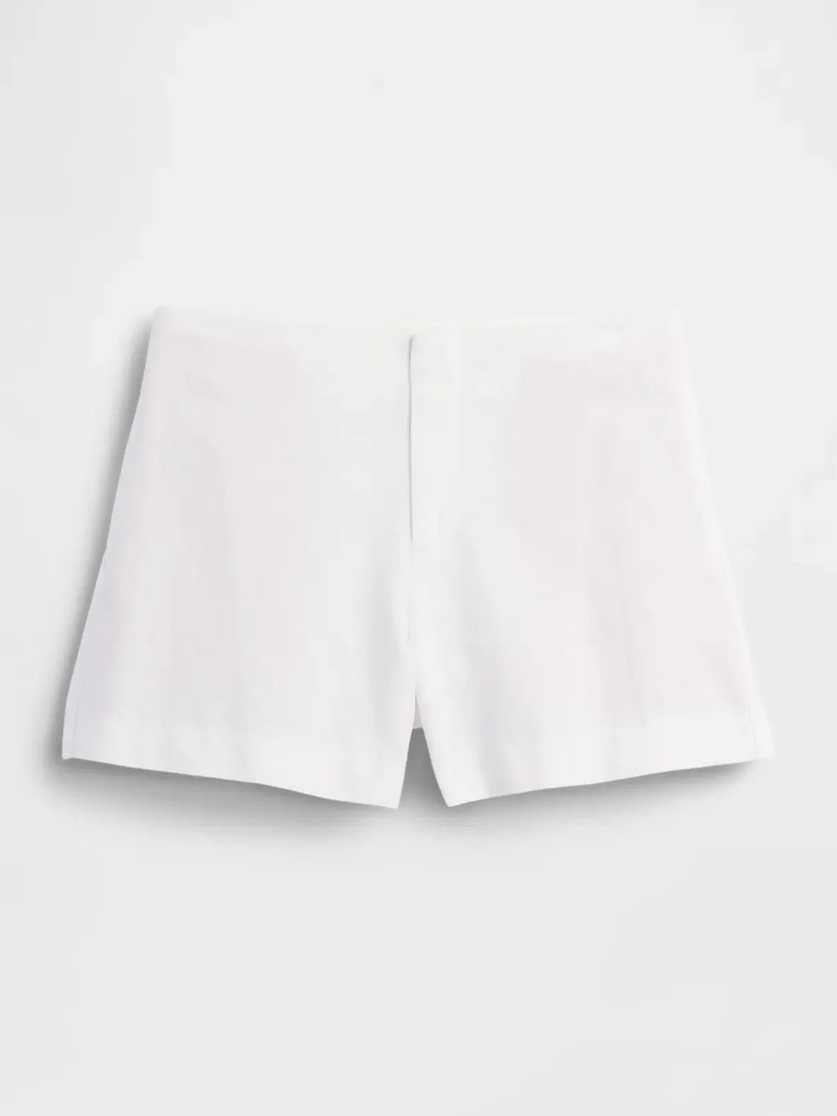 4" Mid Rise Linen-Blend Shorts