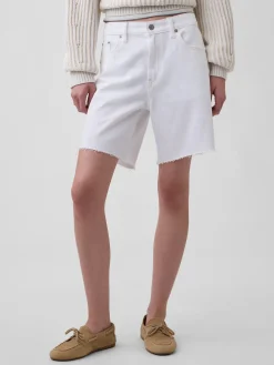8" Mid Rise UltraSoft Loose Bermuda Shorts