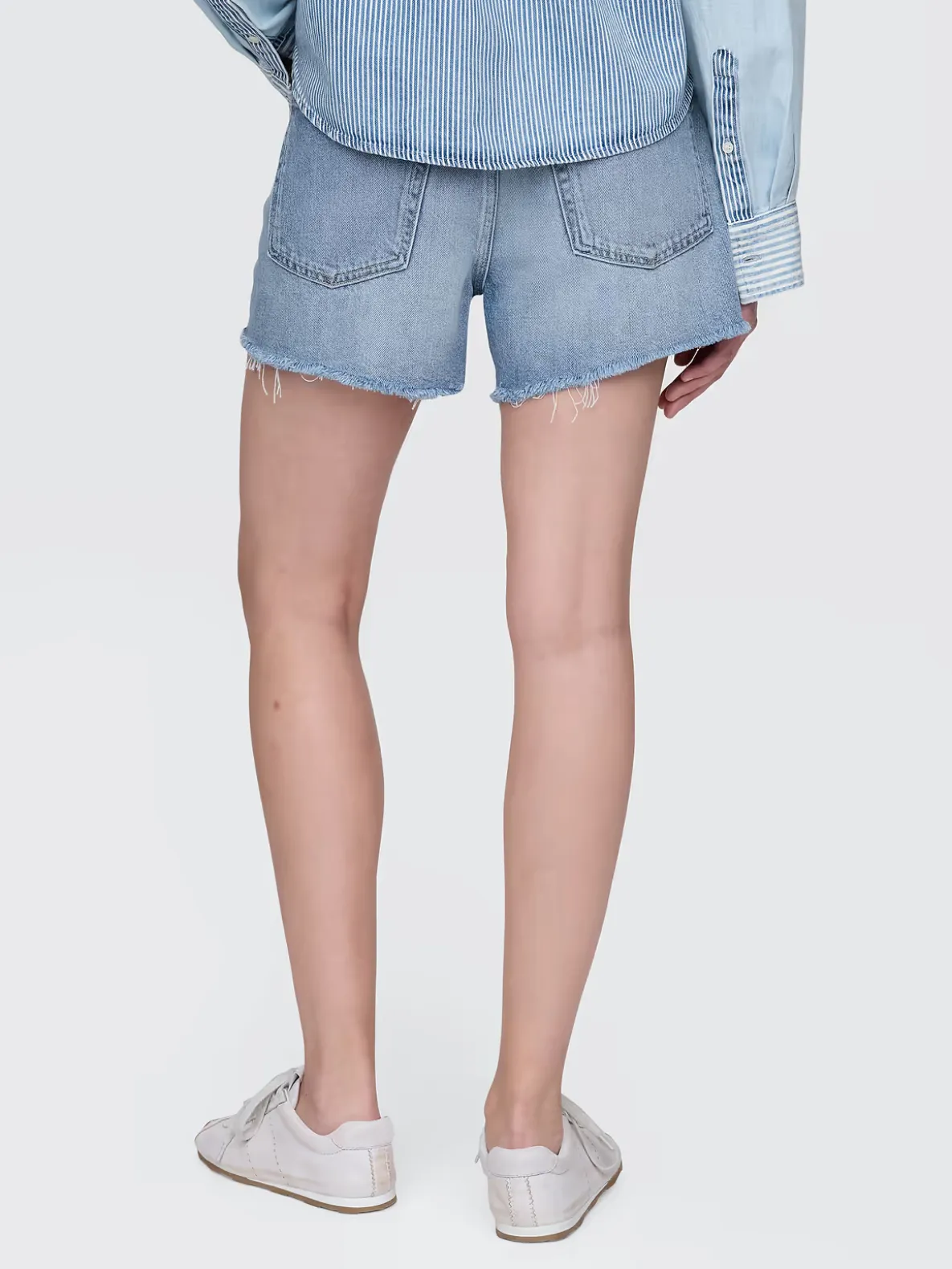 4" Mid Rise UltraSoft Relaxed Cutoff Shorts