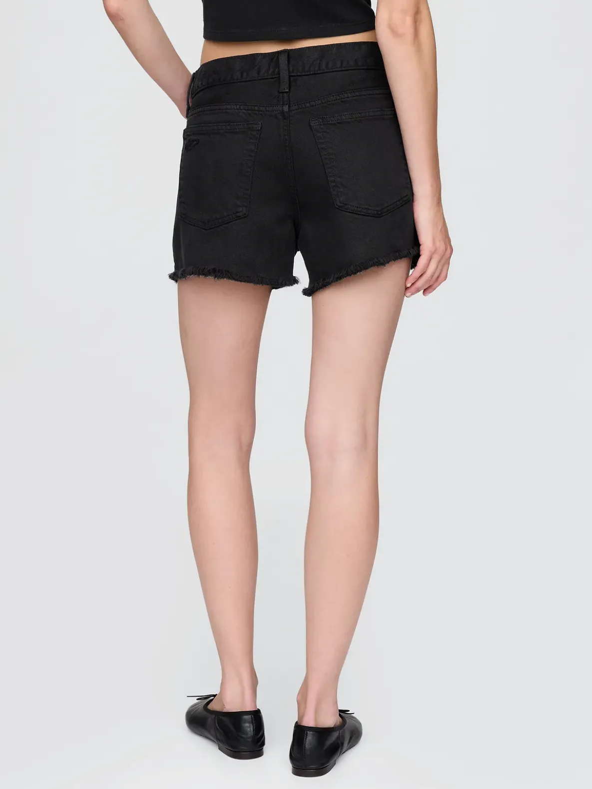 4" Mid Rise UltraSoft Relaxed Cutoff Shorts