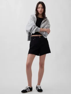 4" Mid Rise UltraSoft Relaxed Cutoff Shorts