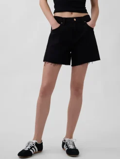 4" Mid Rise UltraSoft Relaxed Cutoff Shorts