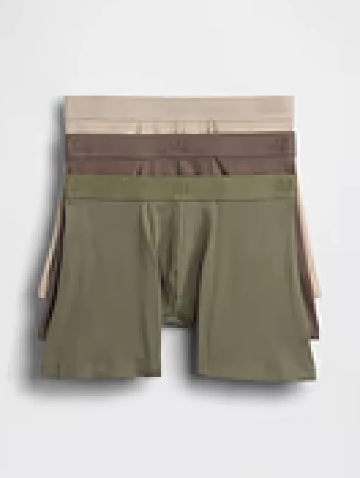 5" Organic Stretch Cotton Boxer Briefs (3-Pack)