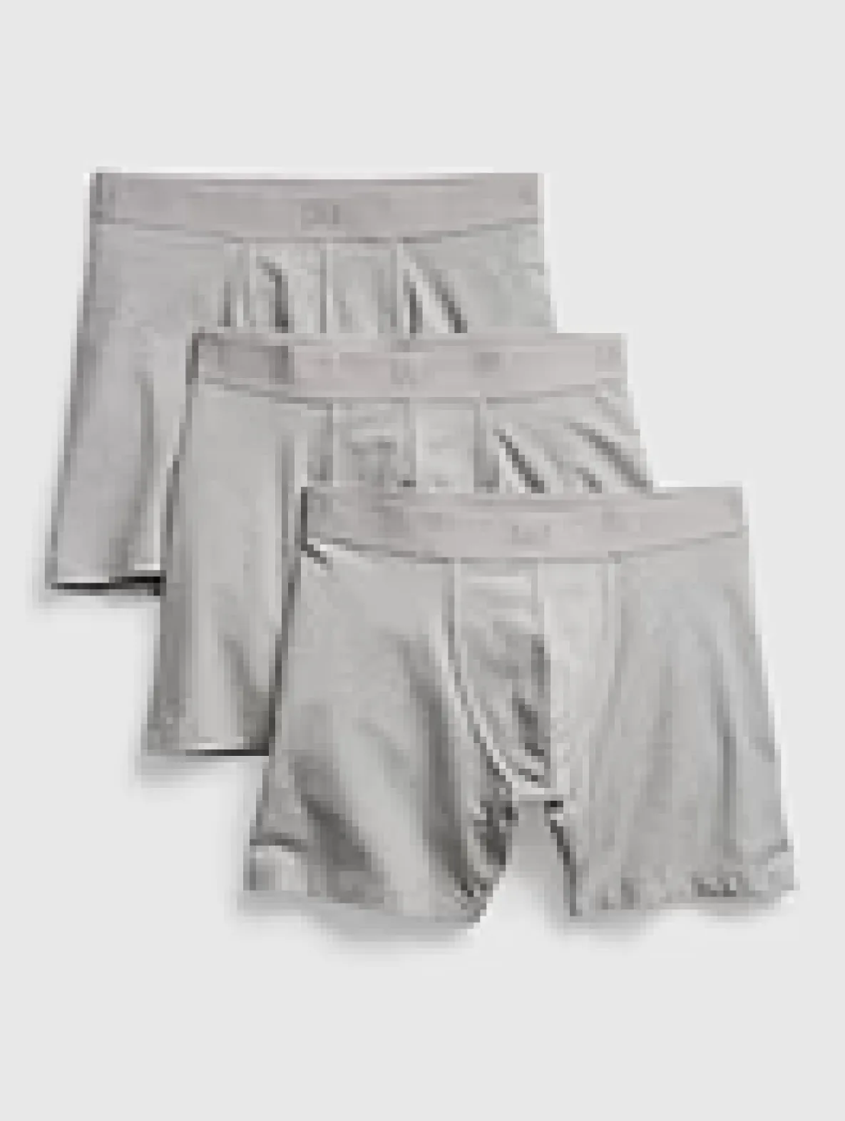 5" Organic Stretch Cotton Boxer Briefs (3-Pack)
