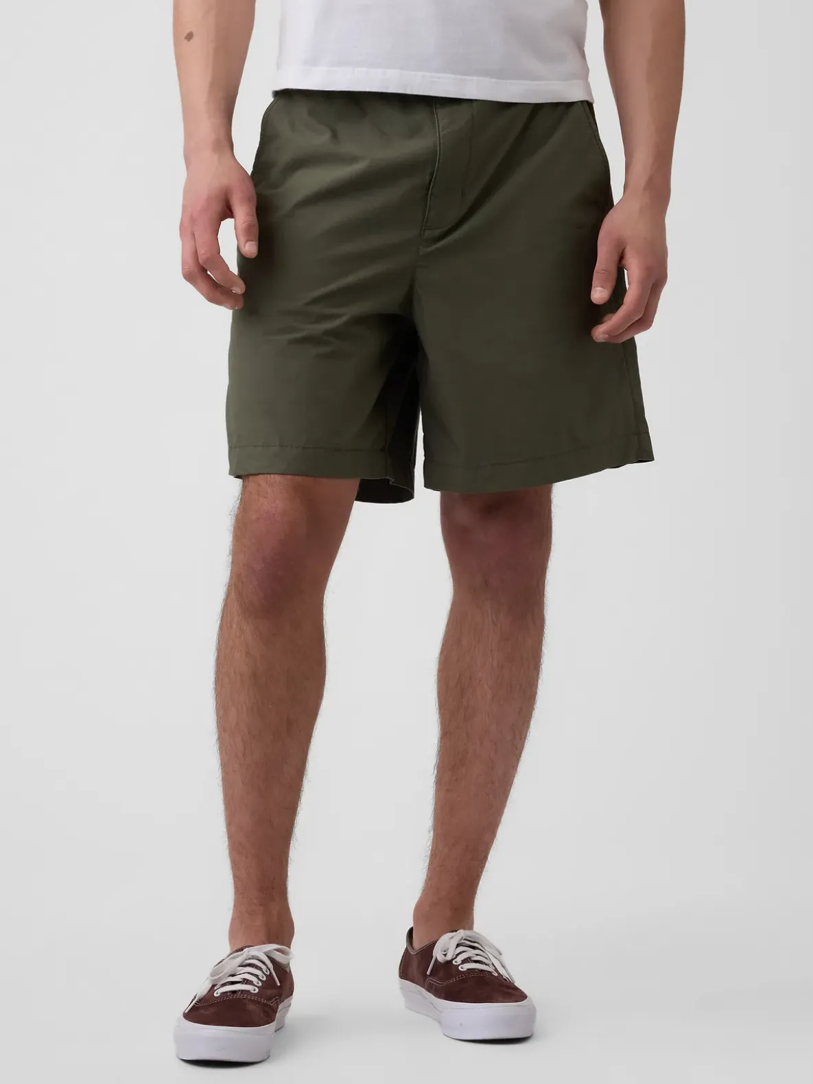7" Poplin Relaxed Shorts