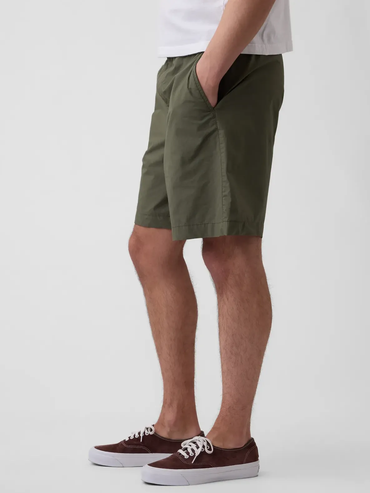 7" Poplin Relaxed Shorts