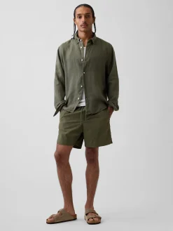 6" Relaxed Swim Trunks