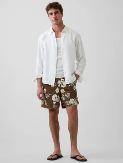 6" Relaxed Swim Trunks