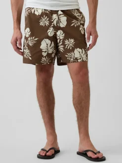 6" Relaxed Swim Trunks