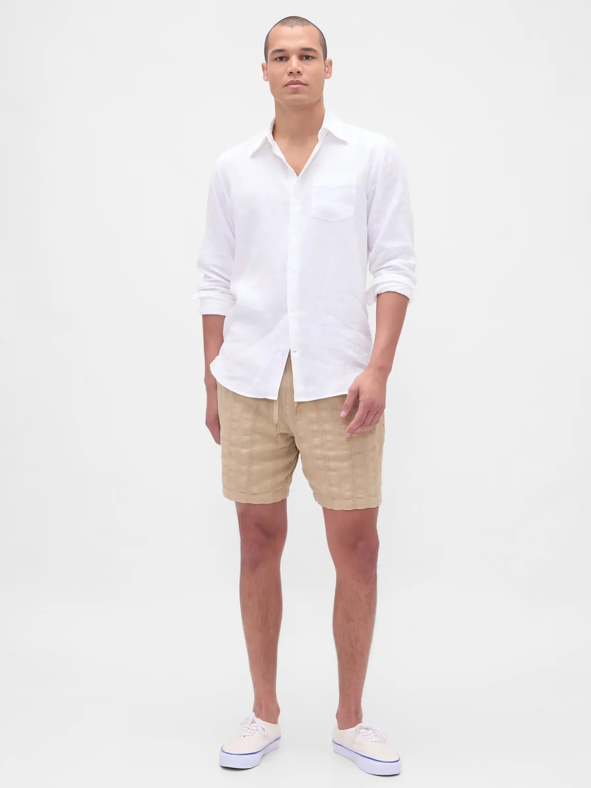 7" Textured Easy Shorts