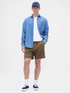 7" Textured Easy Shorts