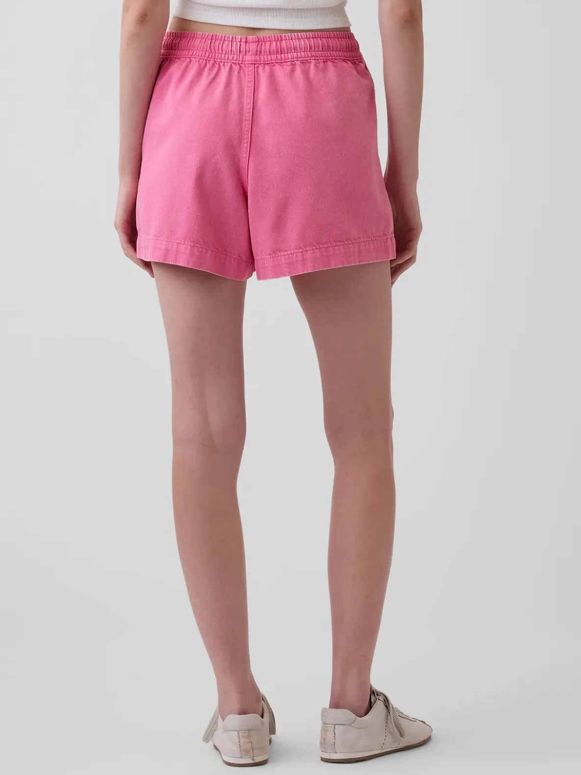 4" UltraSoft Denim Easy Shorts