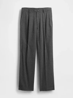 365 Wool-Blend Relaxed Trousers