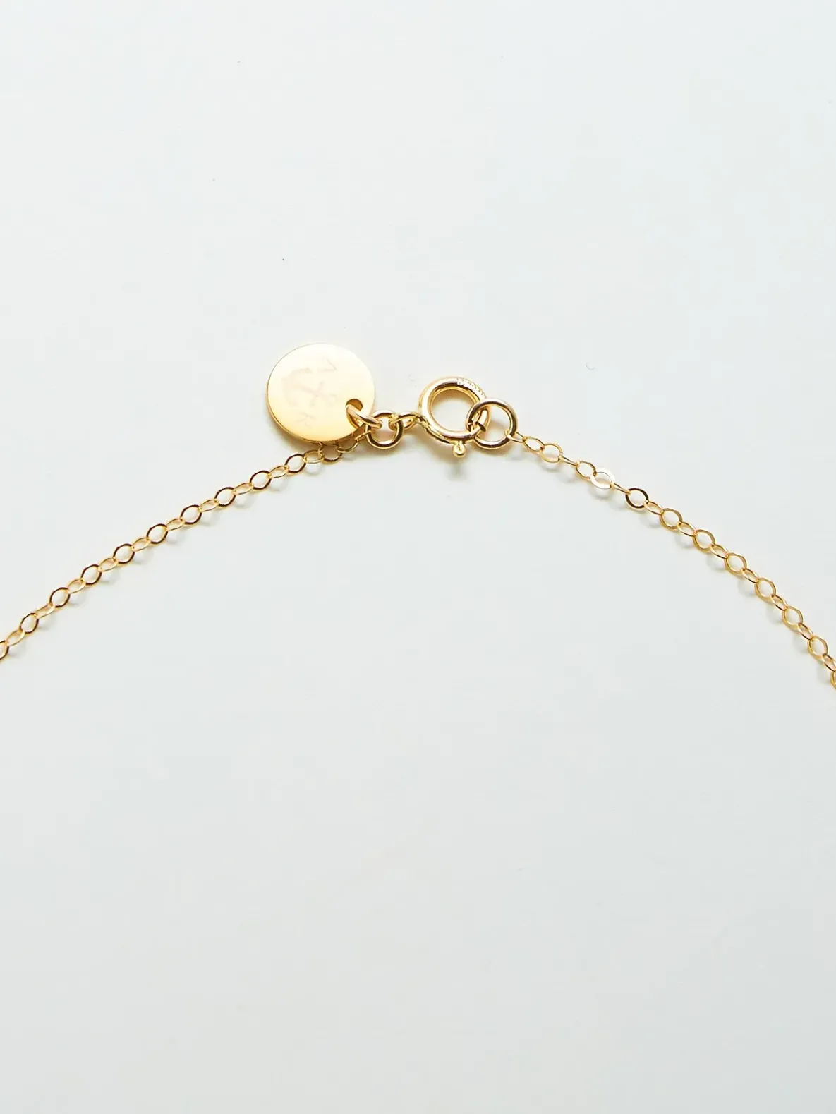 Admiral Row Gold Crescent Moon Necklace