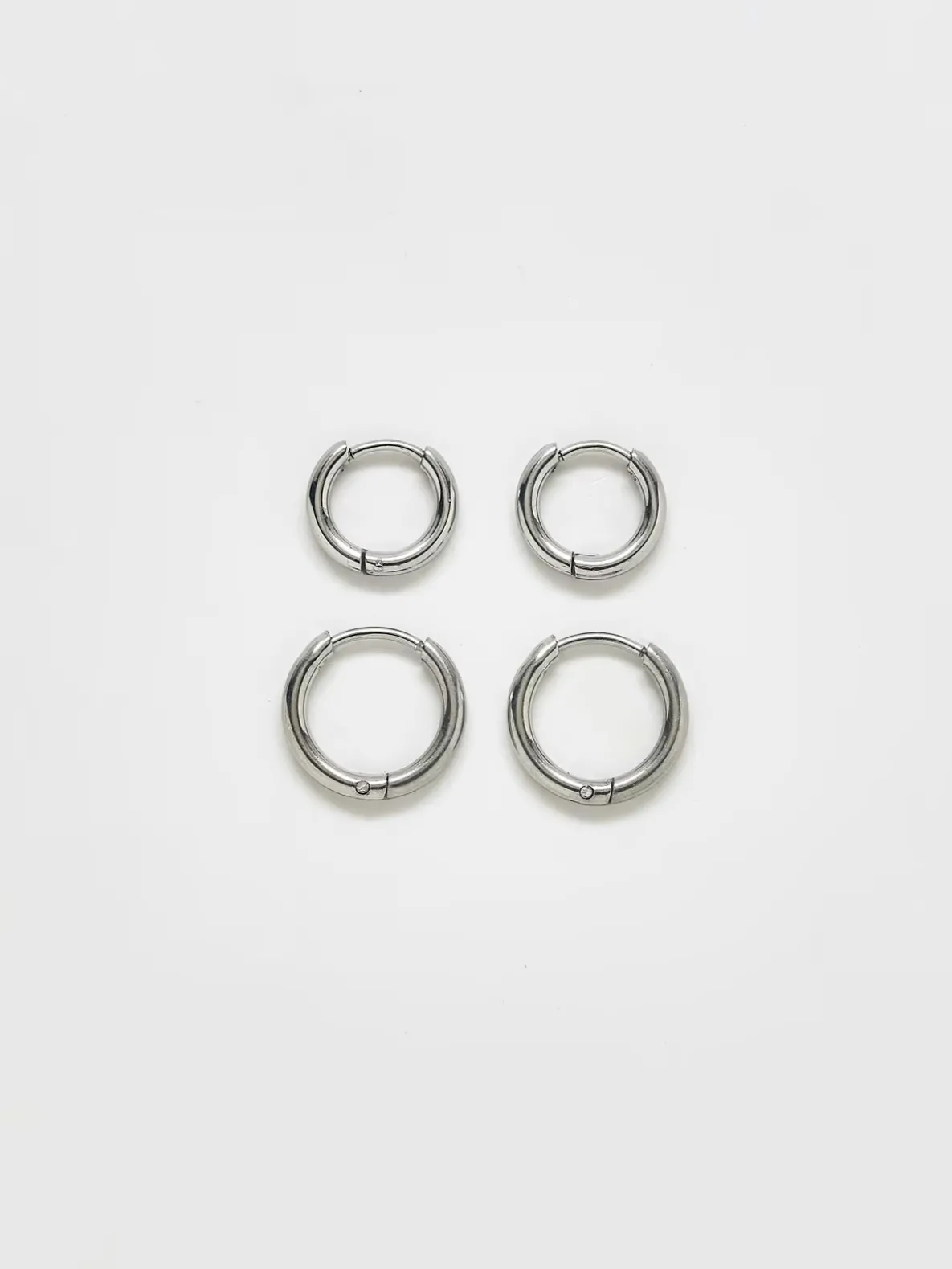 Admiral Row Mini Hoop Earrings Double Pack