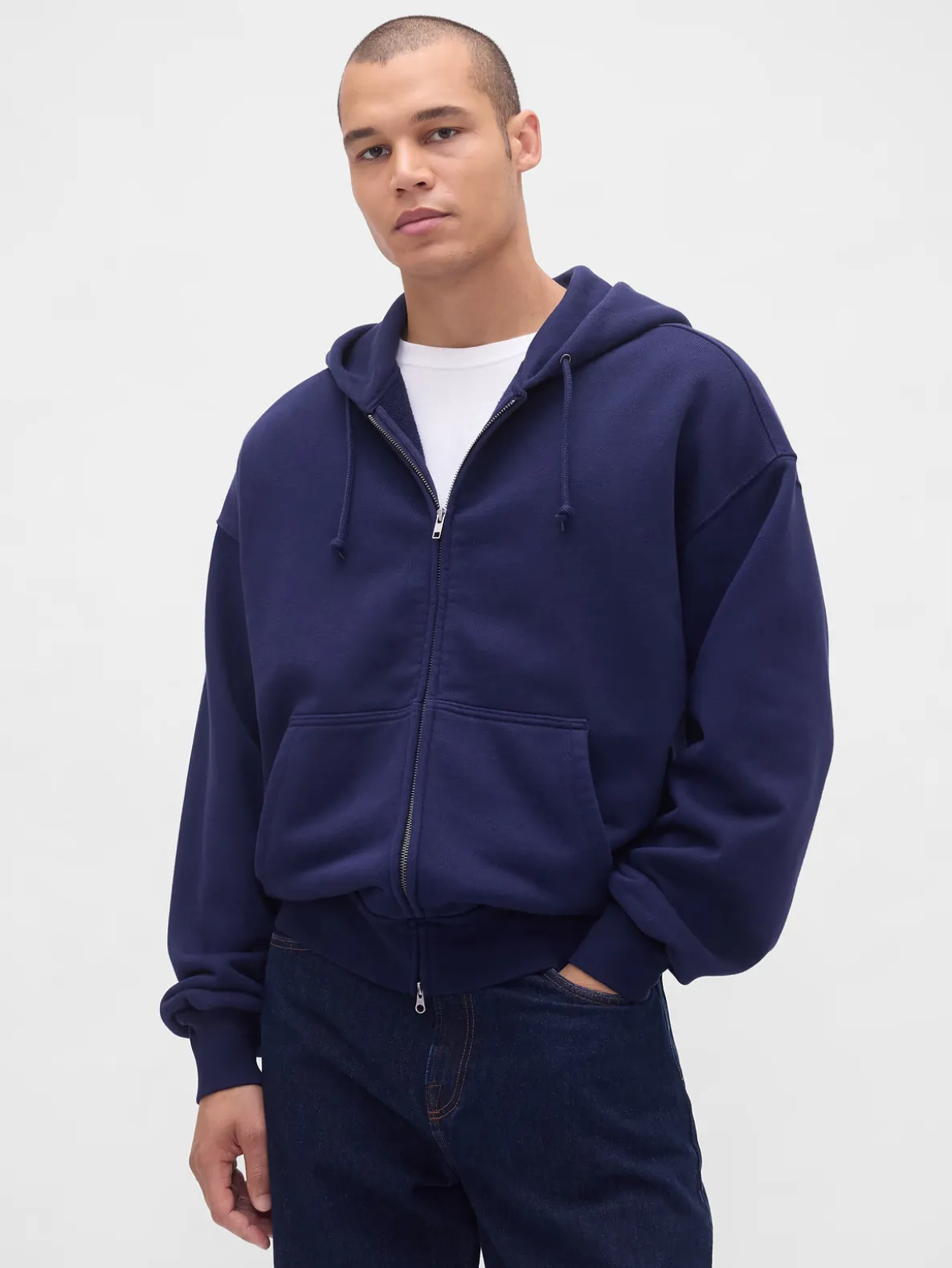 Adult Extra Heavyweight French Terry Zip Hoodie