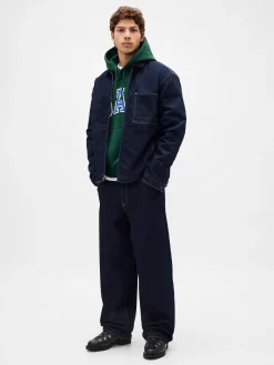 Adult Extra Heavyweight French Terry Oversized Logo Hoodie