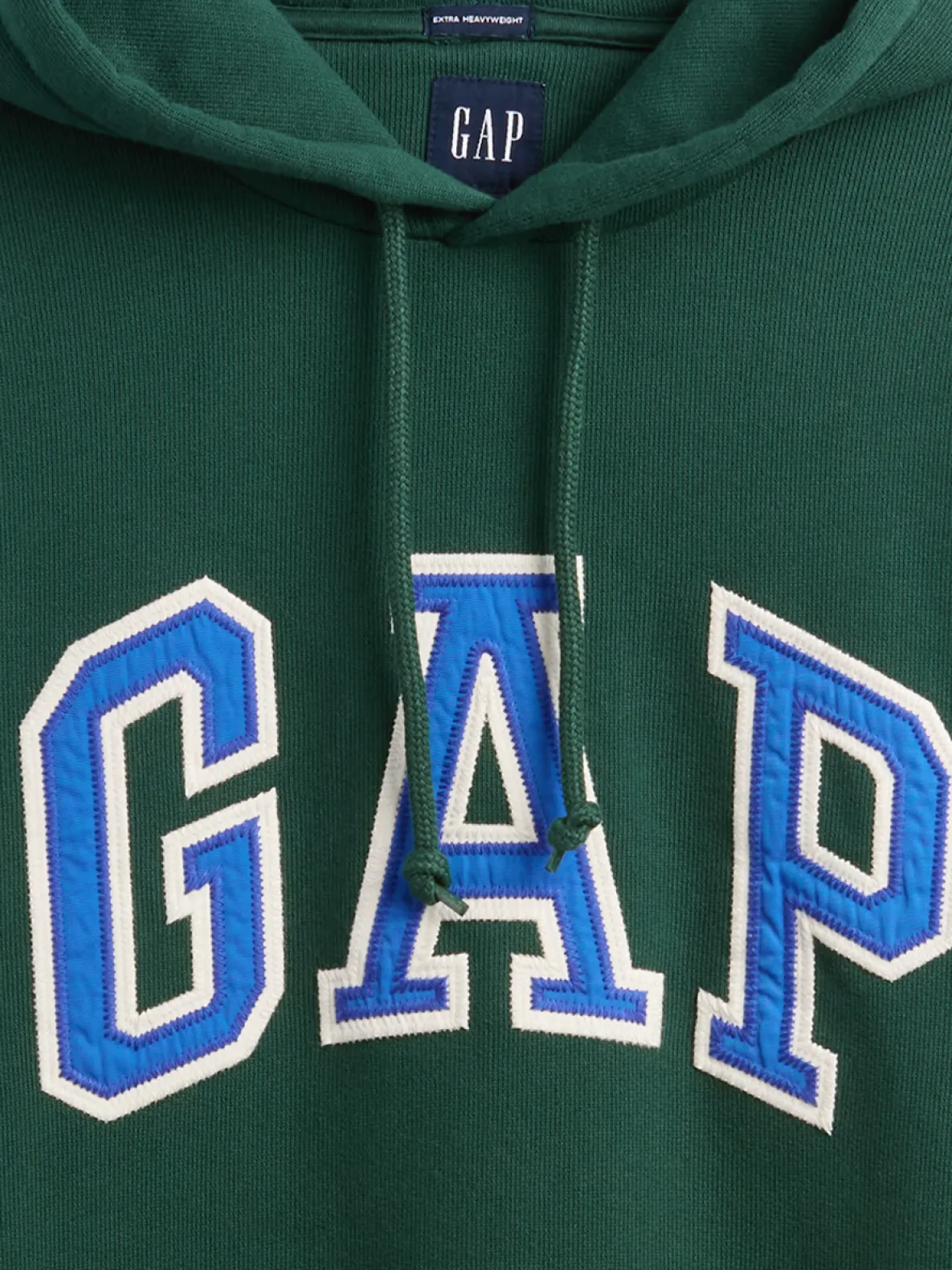 Adult Extra Heavyweight French Terry Oversized Logo Hoodie