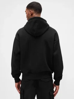 Adult Extra Heavyweight French Terry Oversized Logo Hoodie