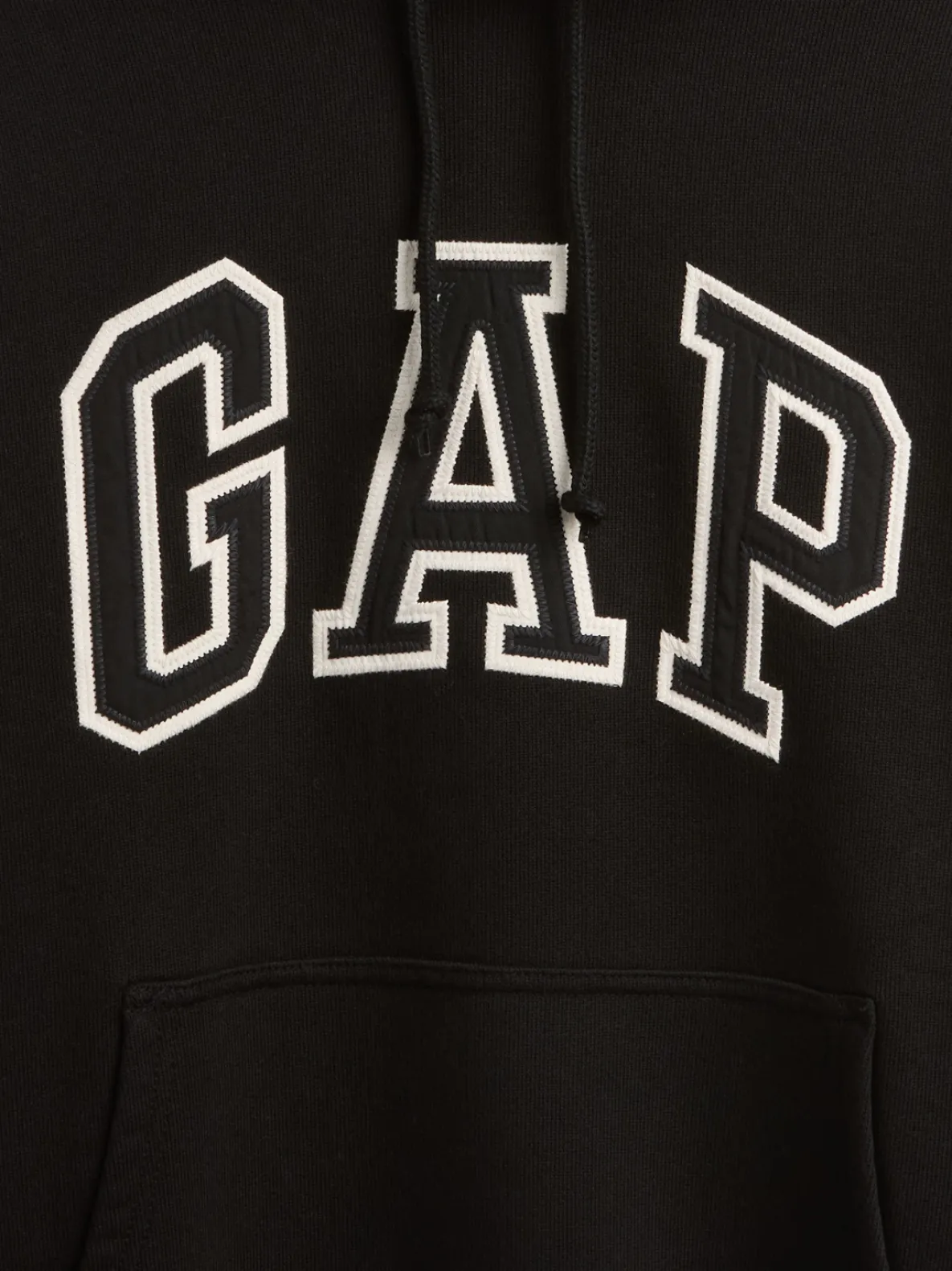 Adult Extra Heavyweight French Terry Oversized Logo Hoodie