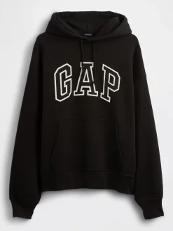 Adult Extra Heavyweight French Terry Oversized Logo Hoodie