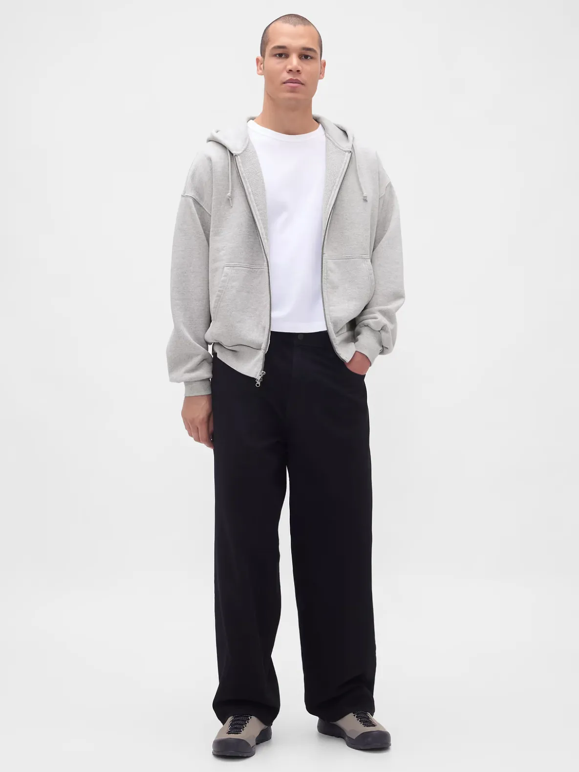 Adult Extra Heavyweight French Terry Zip Hoodie