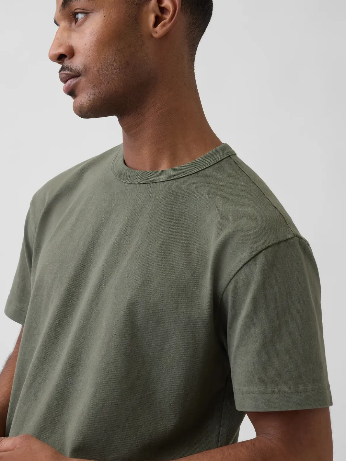 Adult Heavyweight Crop T-Shirt