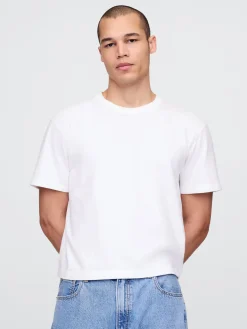 Adult Heavyweight Crop T-Shirt