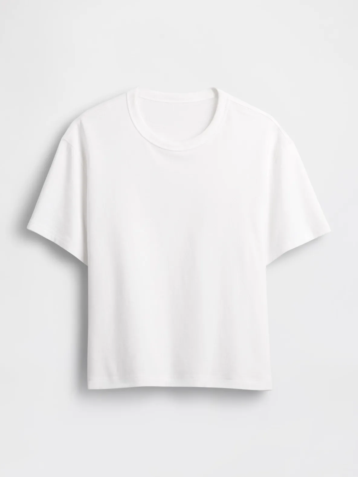 Adult Heavyweight Crop T-Shirt