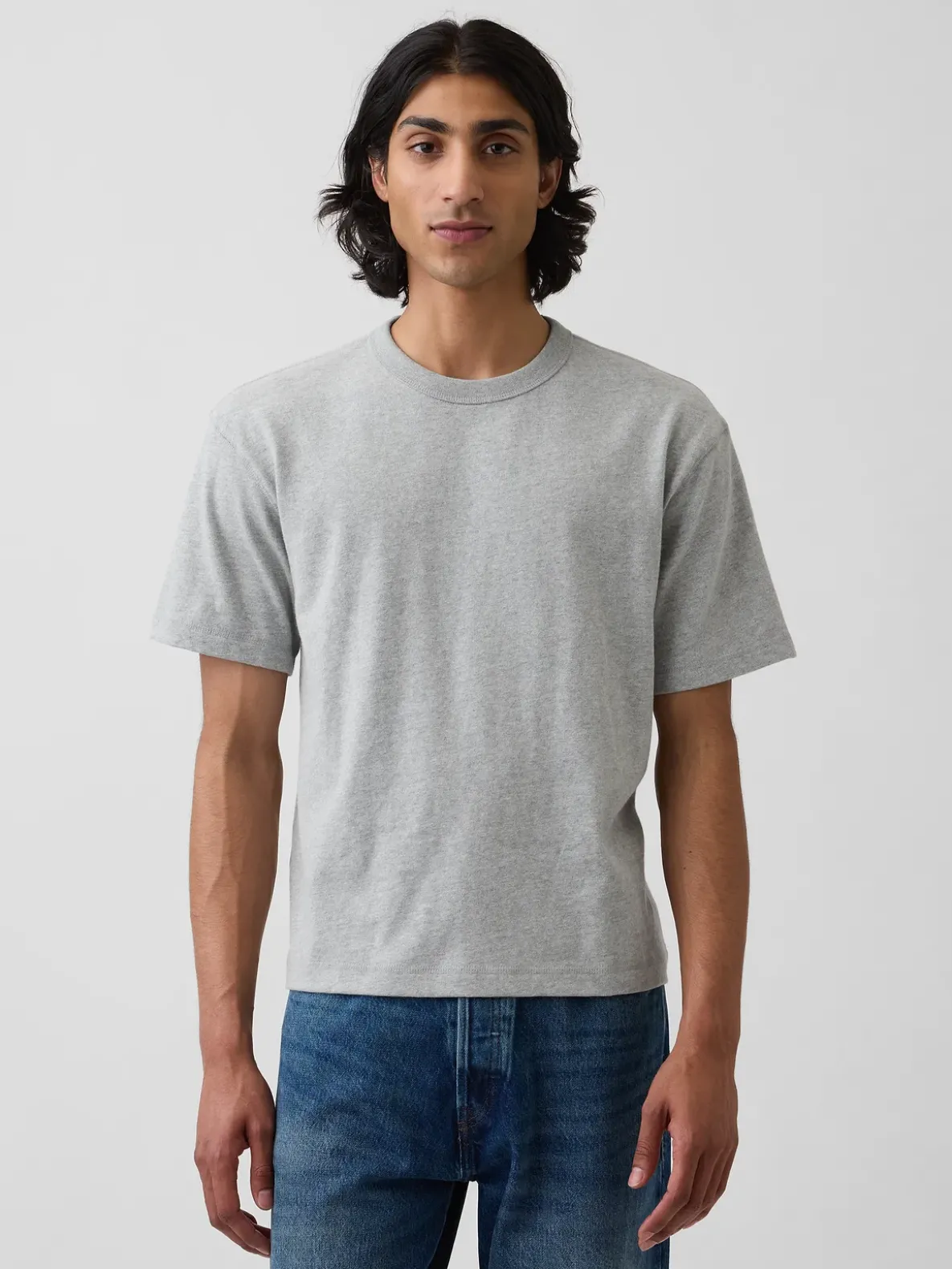 Adult Heavyweight Crop T-Shirt
