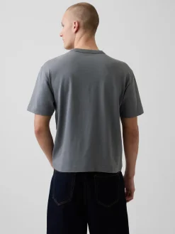 Adult Heavyweight Crop T-Shirt