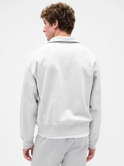 Adult Heavyweight Oversized Quarter-Zip Pullover
