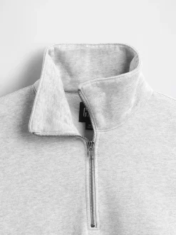 Adult Heavyweight Oversized Quarter-Zip Pullover