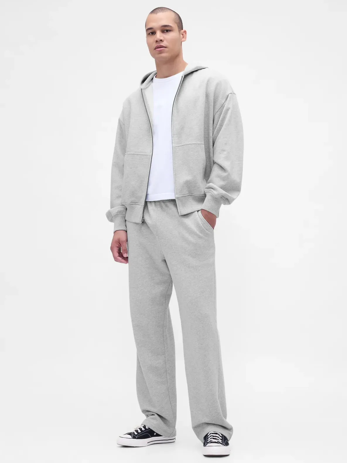 Adult Heavyweight Oversized Zip Hoodie