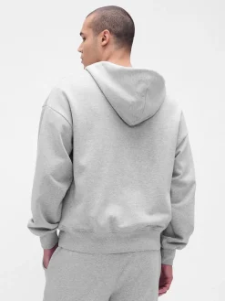 Adult Heavyweight Oversized Zip Hoodie