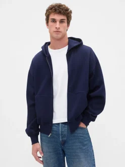 Adult Heavyweight Oversized Zip Hoodie