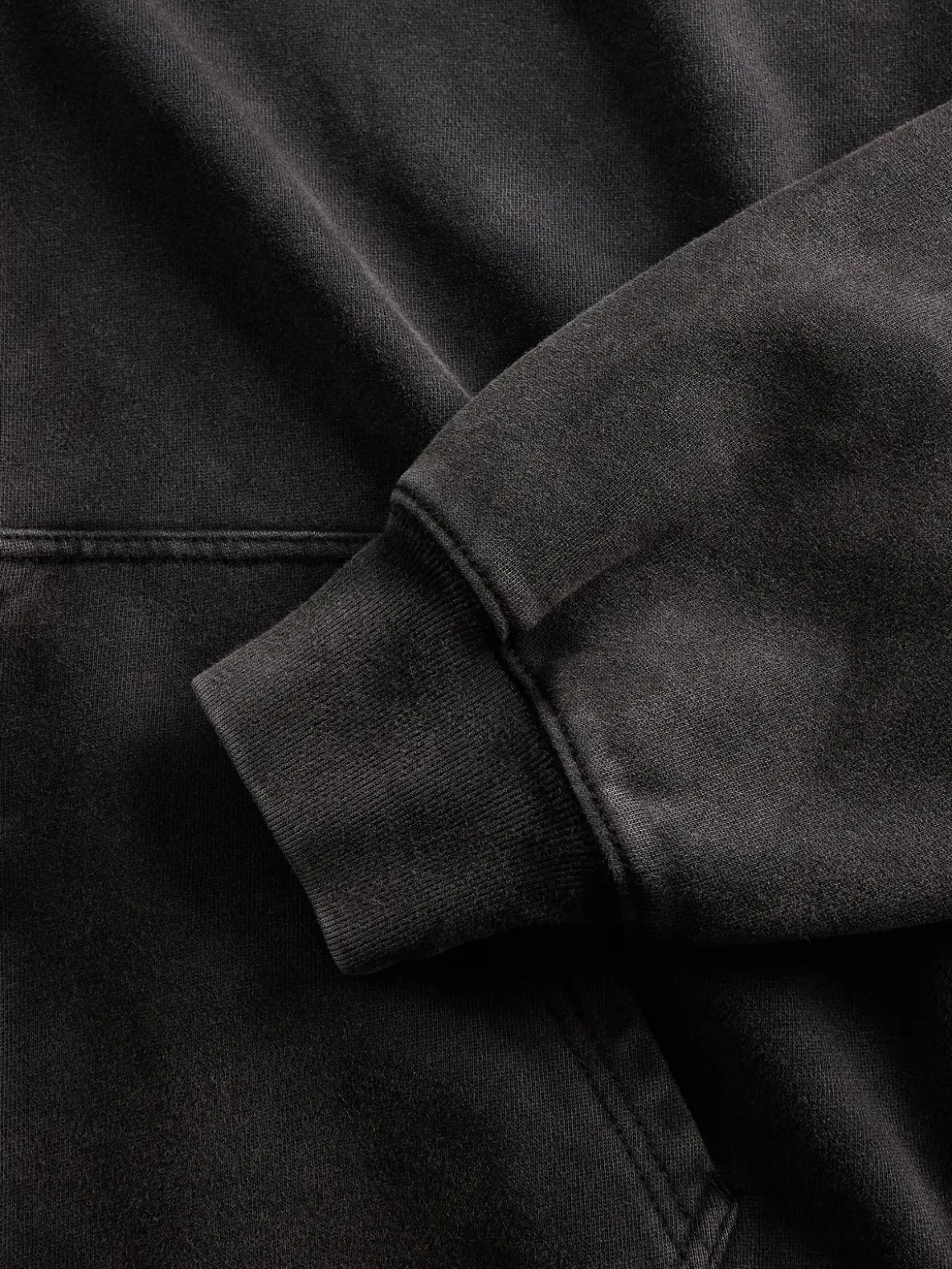 Adult Heavyweight Oversized Crop Zip Hoodie