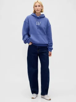 Adult Heavyweight Oversized Logo Hoodie