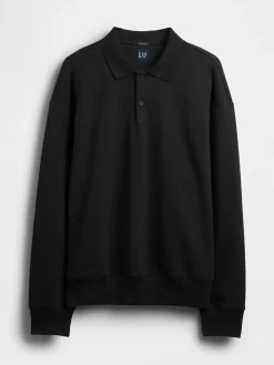 Adult Heavyweight Oversized Polo Sweatshirt