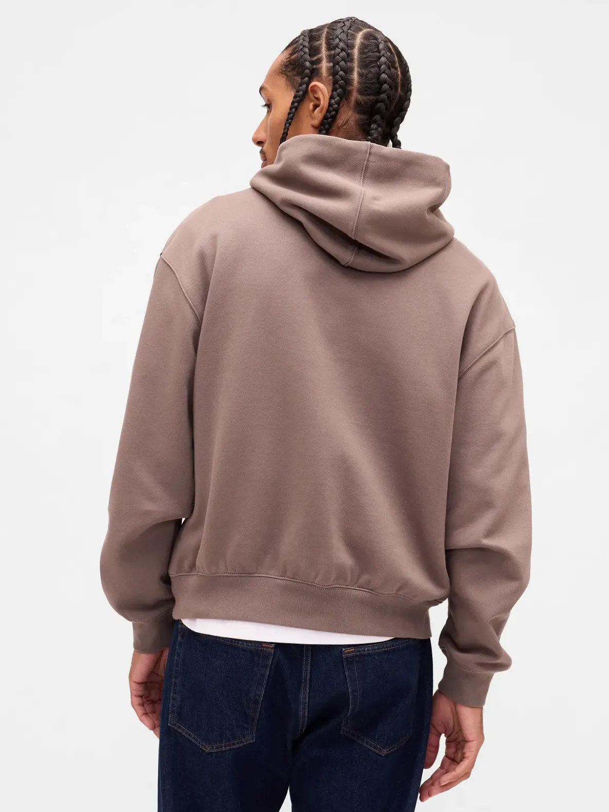 Adult Heavyweight Oversized Logo Hoodie