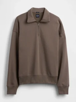 Adult Heavyweight Oversized Quarter-Zip Pullover