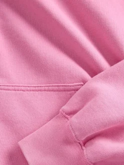 Adult Heavyweight Oversized Crop Zip Hoodie