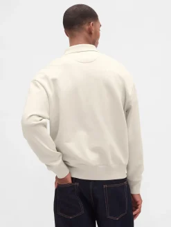 Adult Heavyweight Oversized Polo Sweatshirt