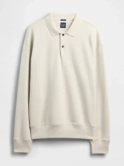 Adult Heavyweight Oversized Polo Sweatshirt