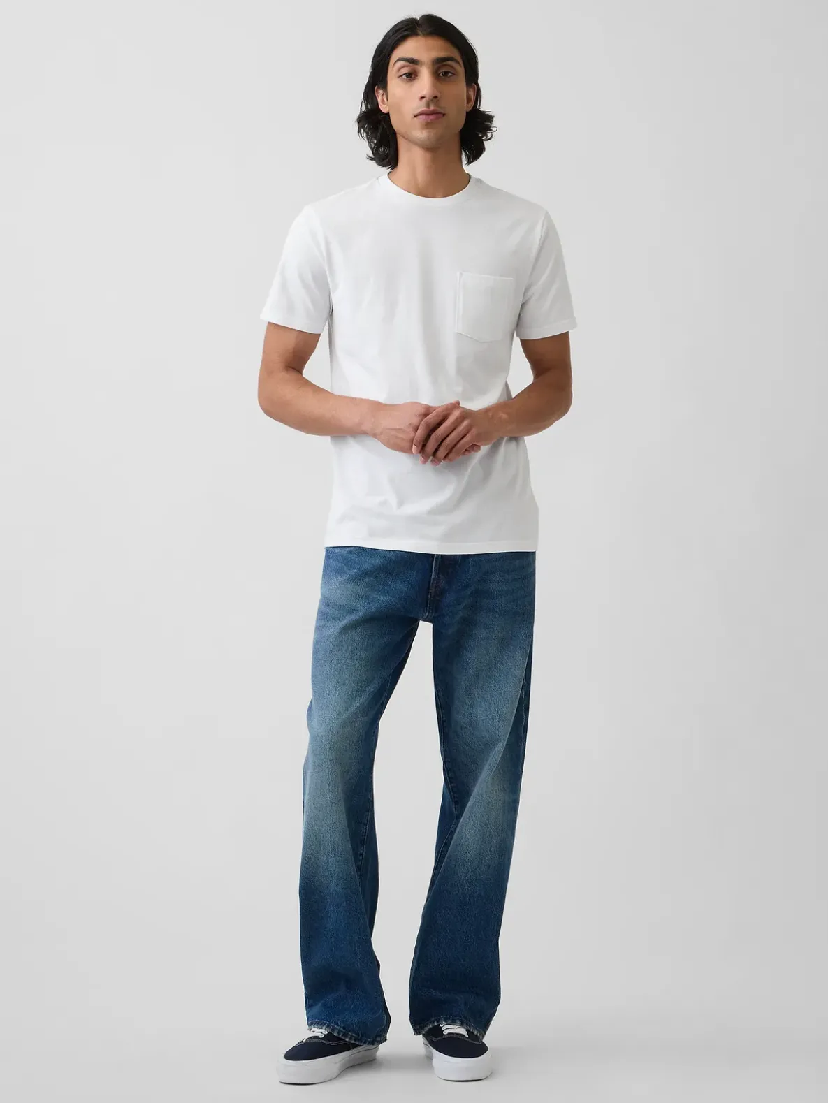 Adult Organic Cotton Pocket T-Shirt